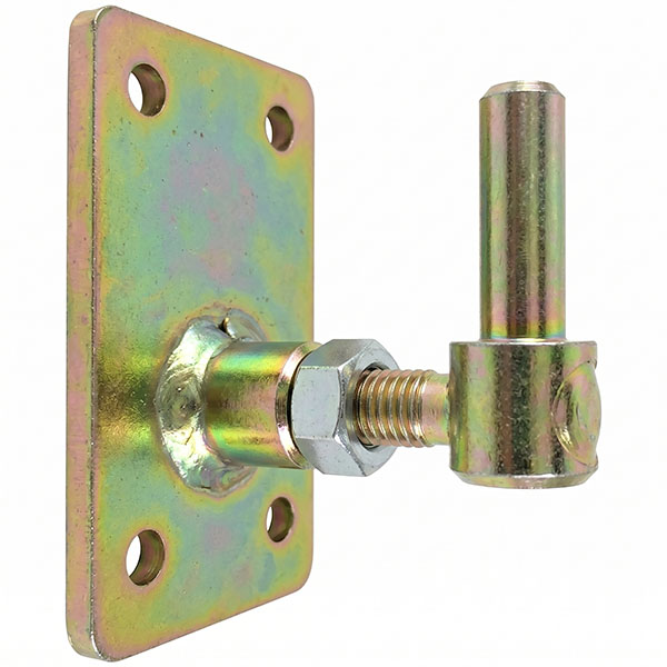MINUTEX Cardine per Bandelle Regolabile D.MM12 Piastra Acciaio Zincato - MINUTEX